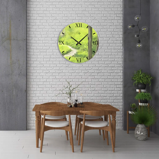 Pathway Greens Wall Clock