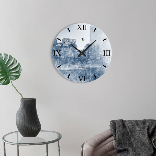 Misty Mountains Wall Clock