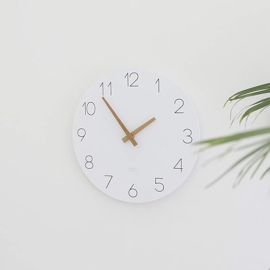 Silent Wall Clock – 12" Acrylic Decor Clock
