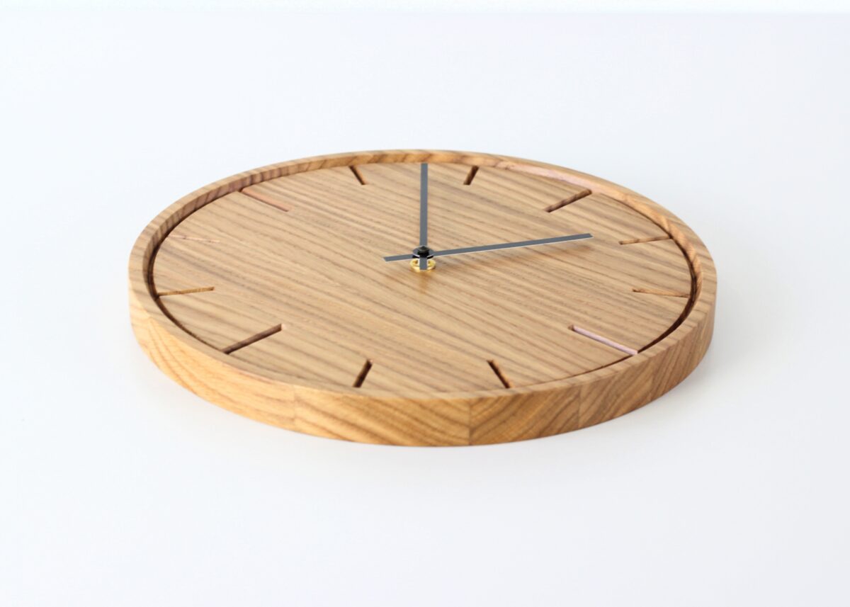 Wooden Wall Clock – Elegant Gift for Home & Office