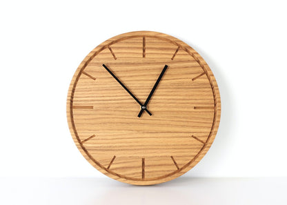 Wooden Wall Clock – Elegant Gift for Home & Office