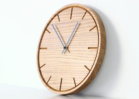 Wooden Wall Clock – Elegant Gift for Home & Office